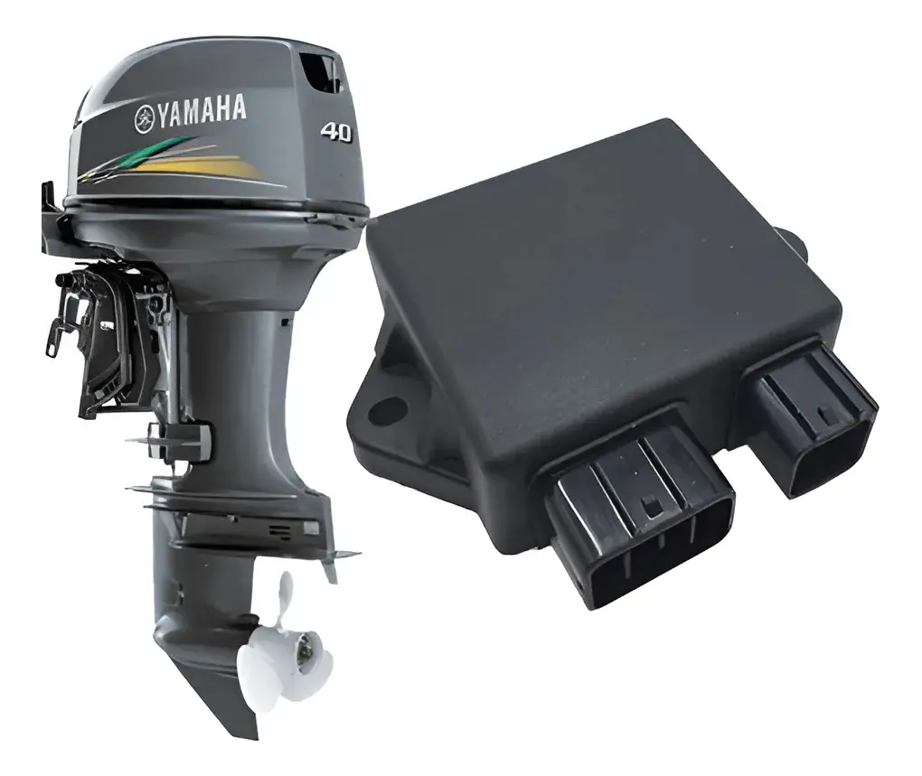 Cdi Para Motor De Popa Yamaha 40 Hp 99 Em Diante Xw Hidea - Imagem 6